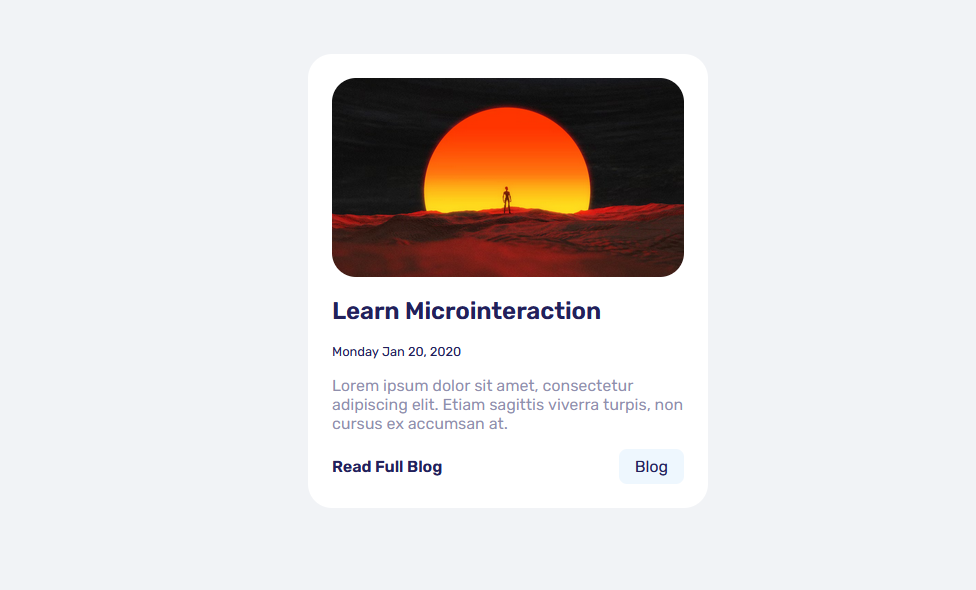Demo Image: blog card