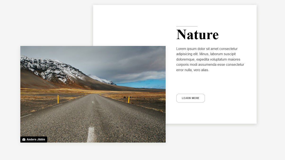 Demo Image: Blog Card Layout