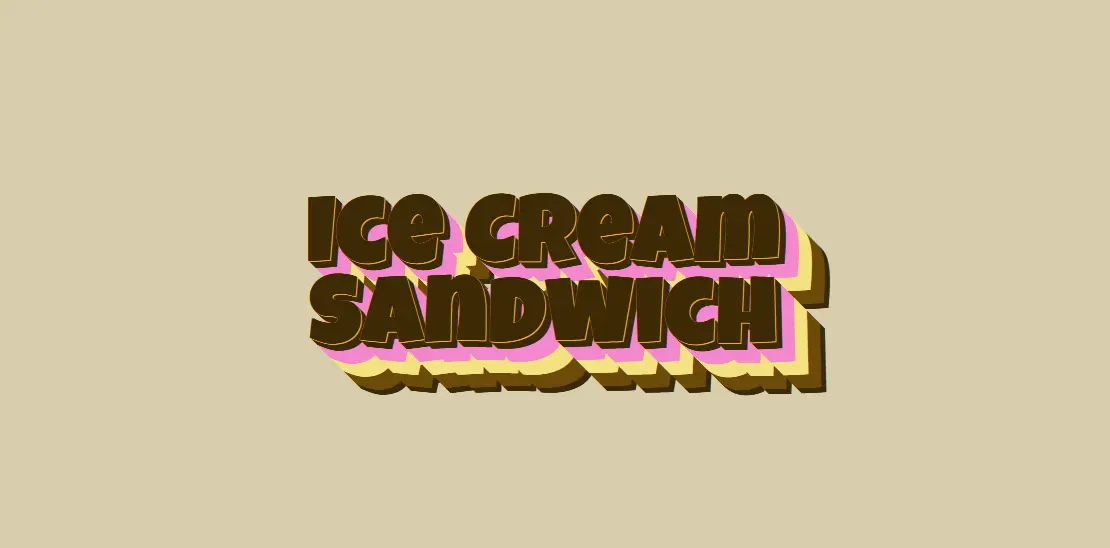 Ice Cream Sammy!