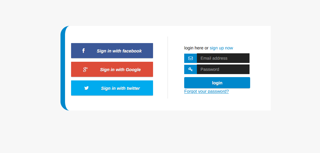 19. Responsive login page image