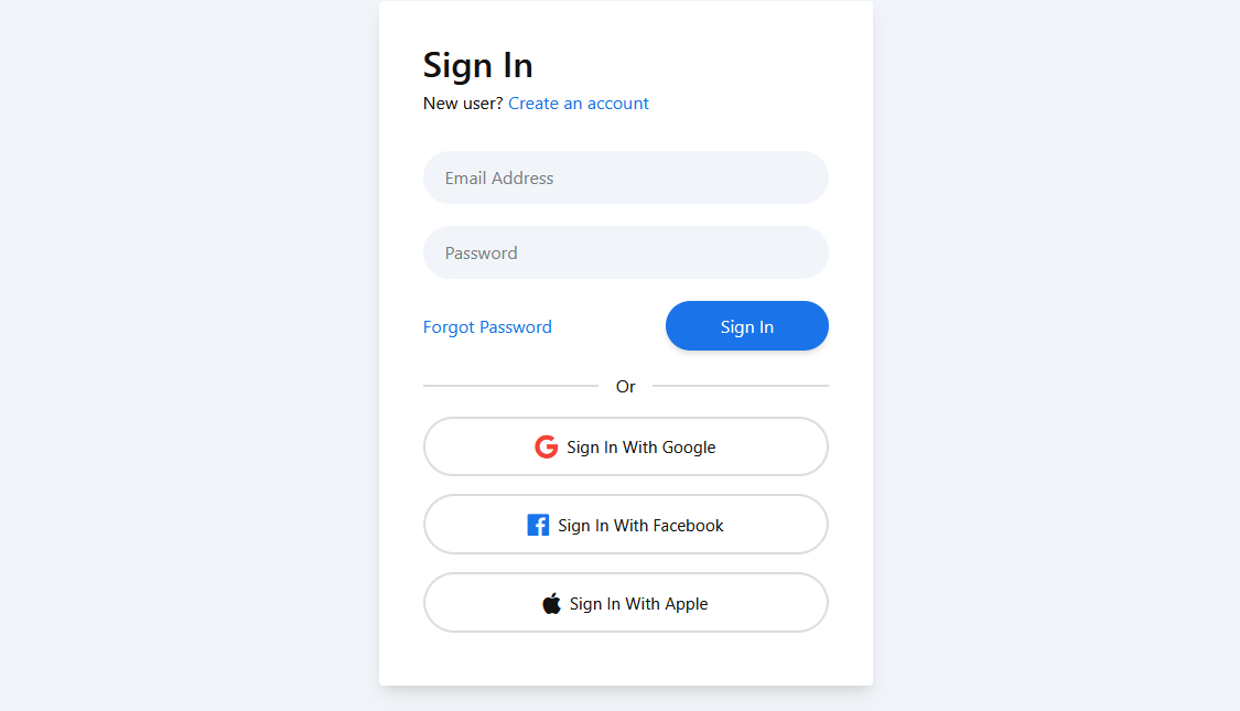 21. Responsive Login Form Page image