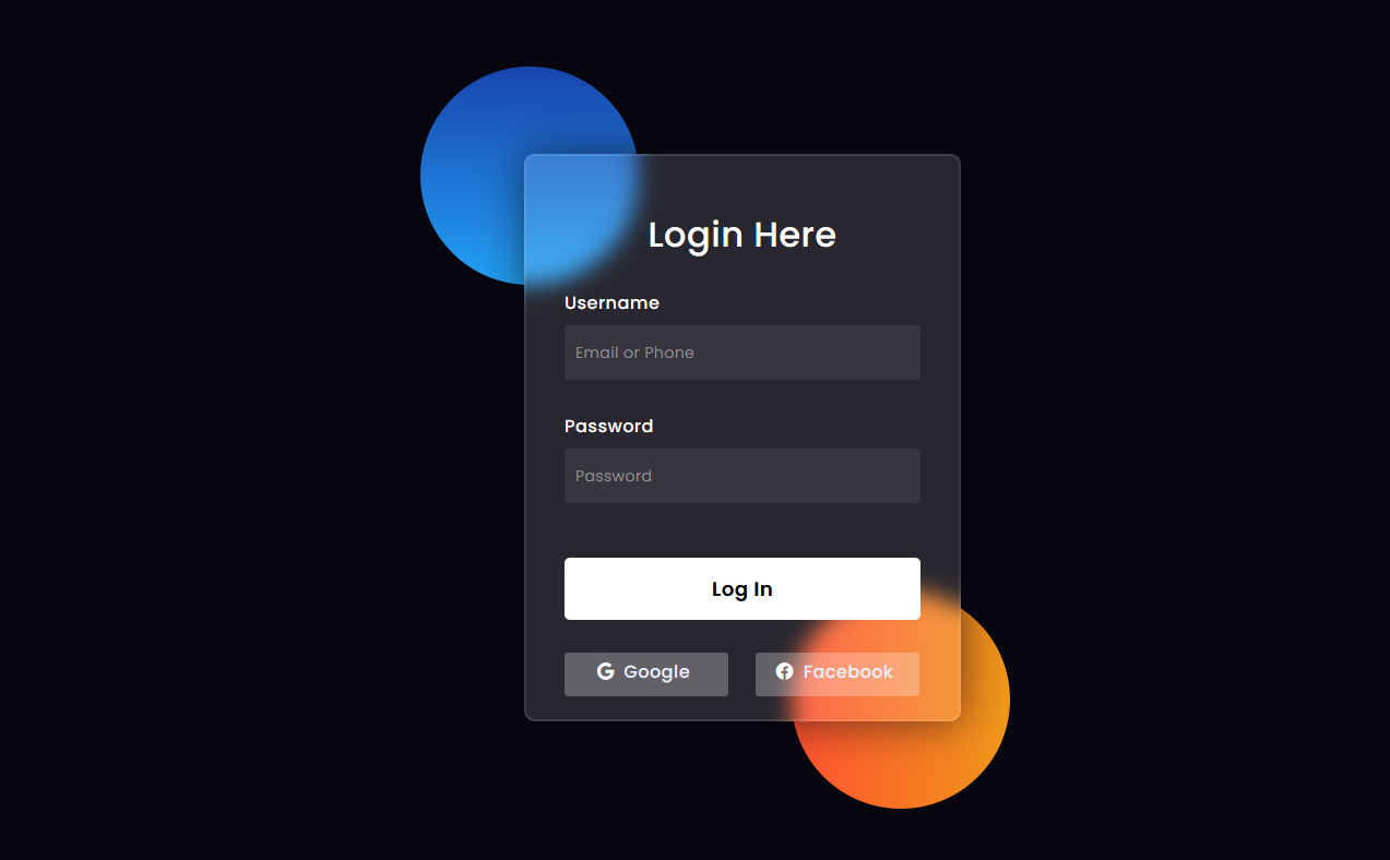 Thumbnail : 58 Login Page in HTML and CSS