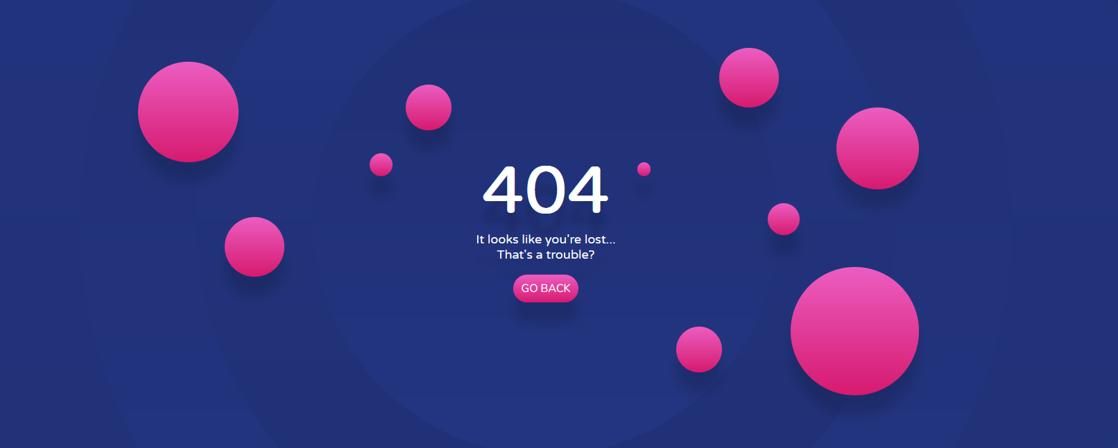 404 page error