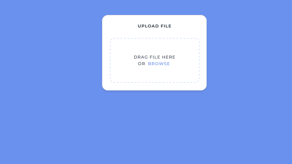 Demo Image: File Uploader