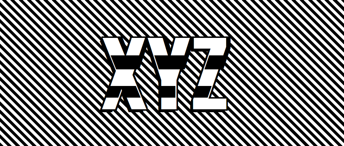 Awkward Zebra Text Effect